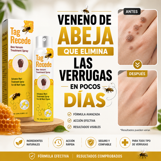 Veneno de Abeja Que Elimina Las Verrugas En Pocos Días 🐝